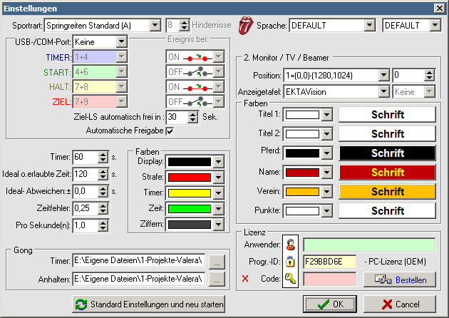 Springreiten_Einstellungen